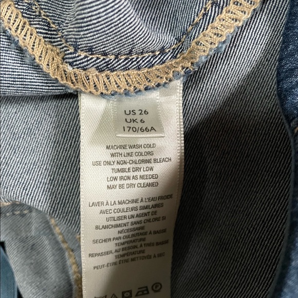 Free People Low Waisted Flare Jeans (Size 26) - Picture 7 of 8